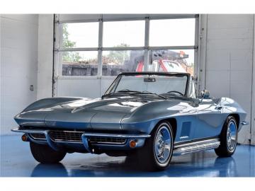 1967 Chevrolet Corvette C2 décapotable Elkhart Blue 1967 Prix tout compris