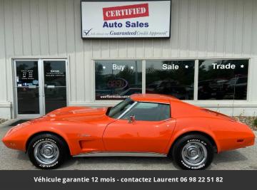 1975 chevrolet corvette V8 1975 Prix tout compris 