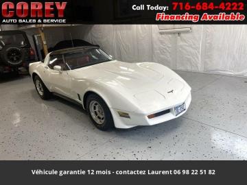 1981 chevrolet corvette v8 1981 Prix tout compris