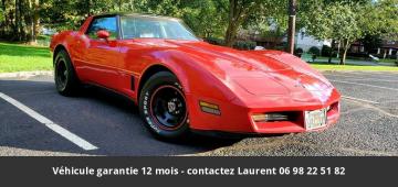 1981 chevrolet corvette V8 1981 Prix tout compris  