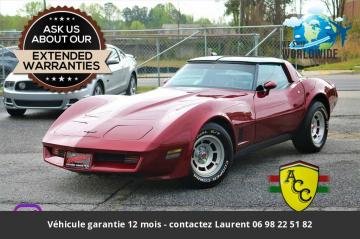 1981 chevrolet corvette  190 hp 5.7L V8 1981 Prix tout compris  