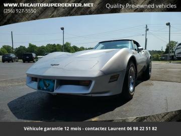 1981 chevrolet corvette 190 hp 5.7L V8 Prix tout compris 