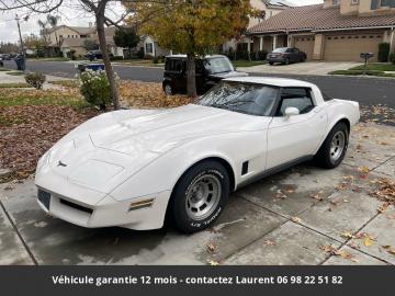 1981 Chevrolet Corvette V8 de 5,7 L de 190 ch 1981 Prix tout compris 