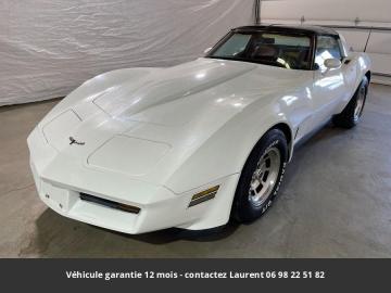 1981 Chevrolet Corvette V8 T TOP 1981 Prix tout compris  