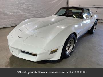 1981 Chevrolet Corvette V8 T TOP 1981 Prix tout compris  