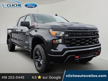 2022 Chevrolet Silverado   Custom Trail Boss Crew Cab 4X4 Tout compris hors homologation 4500e