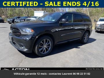 2018 dodge durango Pas de Malus TVA Récupérable Durango GT AWD Prix tout compris hors homologation 4500 €