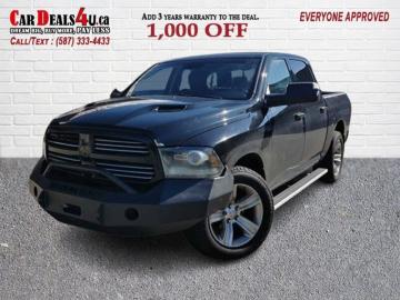 2014 DODGE ram Sport Crew Cab Tout compris hors homologation 4500e