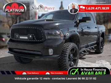 2015 DODGE ram V8 5.7L Sport Crew Cab 4WD Tout compris hors homologation 4500e