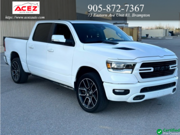 2020 DODGE ram Sport Night 12p Crew Cab 4x4 Tout compris hors homologation 4500e