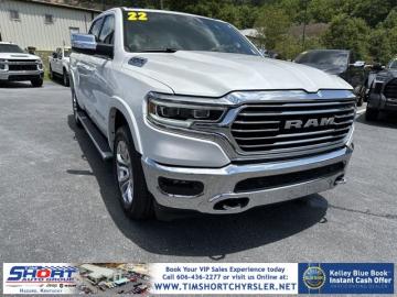 2022 DODGE ram 5.7lLimited Longhorn Crew Cab 4WD Tout compris hors homologation 4500e