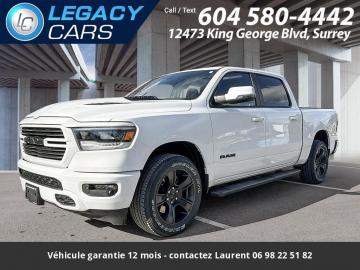 2023 Dodge RAM Sport Toit Ouvrant Night 12P 5.7L 4x4 Tout compris hors homologation 4500e
