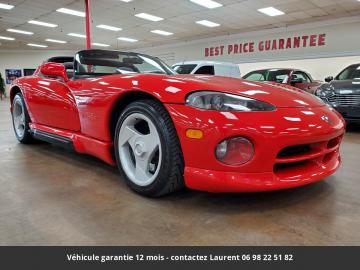1992 Dodge Viper 400 hp 8L V10 1993  Prix tout compris 