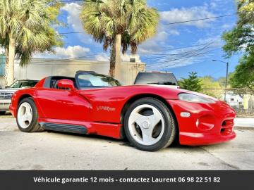 1992 dodge viper Viper RT/10 Roadster 1994 Prix tout compris  