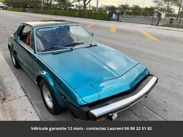 1981 Fiat X1/9 Bertone Targa Top 5-speed 1.5L Prix tout compris  