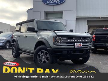 2022 ford bronco Pas de Malus Big Bend 4 portes 4RM Prix tout compris hors homologation 4500 €