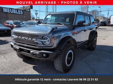 2023 Ford Bronco Badlands Advanced 4P 4X4 Tout compris hors homologation 4500e