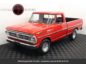 1971 Ford F100 302 V8 1971 Tout compris 