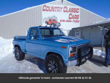 1980 Ford F150 V8 short bed flare side 4x4 Prix tout compris  