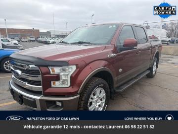 2016 Ford F150 King Ranch SuperCrew 4x4 Tout compris hors homologation 4500e