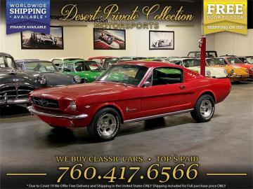 1965 Ford Mustang Fastback V8 1965 Prix tout compris