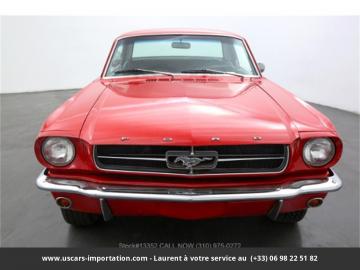 1965 Ford Mustang 289 V8 Poppy Red 1965 Prix tout compris