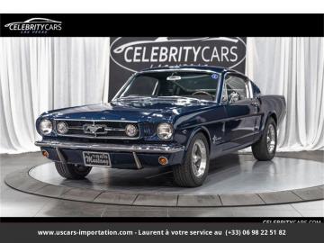 1965 Ford Mustang Fastback Pony Pack V8 289 1965 Prix tout compris