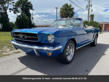 1965 Ford Mustang 289 cu  V8  Prix tout compris