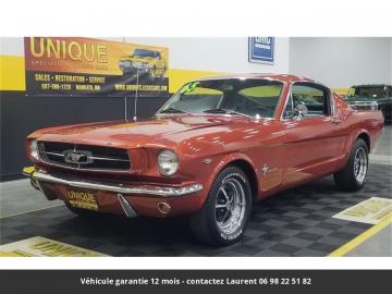 1965 Ford Mustang Fastback A Code 289 4bbl V8 1965 Prix tout compris 