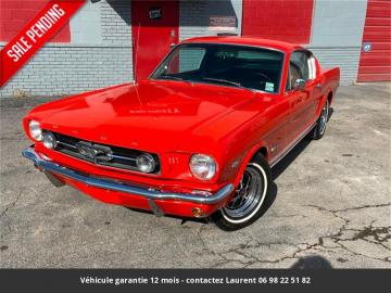 1965 Ford Mustang Fastback V8 289 1965 Prix tout compris  