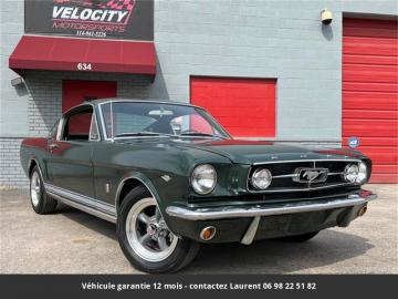 1965 Ford Mustang Fastback code A V8 1965 Prix tout compris