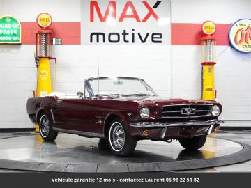 1965 Ford Mustang 289 V8 1965 Prix tout compris  