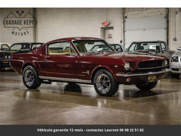 1965 Ford Mustang Fastback V8 289 1965 Prix tout compris  