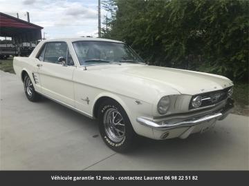 1966 Ford Mustang V8 289 1966 Prix tout compris