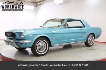 1966 Ford Mustang V8 Hi-Perf 289 amélioré Prix tout compris  