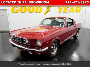 1966 Ford Mustang Fastback GT A  V8 1966 Prix tout compris  