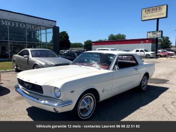 1966 Ford Mustang V8 289 1966 Prix tout compris 