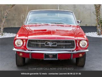 1967 Ford Mustang 289 V8 1967 Candy Apple Red  Tout compris  