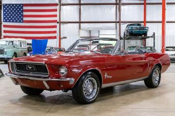 1968 ford mustang Cabriolet V8 289 1968 Prix tout compris