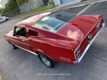 1968 Ford Mustang GT Fastback 302 J code V8 1968 Prix tout compris