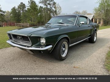 1968 Ford Mustang Fastback Bullitt V8 1968 Prix tout compris