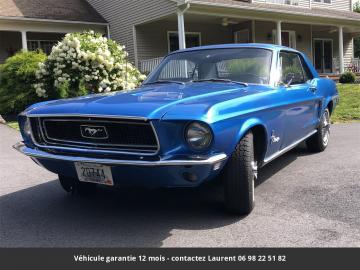 1968 Ford Mustang V8 289 1968 Prix tout compris 