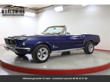 1968 Ford Mustang 289 V8 1968 DA Prix tout compris 