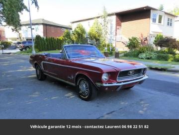 1968 Ford Mustang V8 289 1968 Prix tout compris  