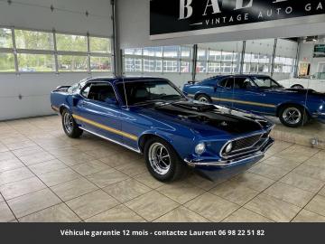 1969 Ford Mustang Mac1 351-W V8 1969 Prix tout compris 