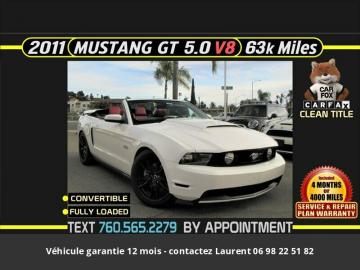 2011 ford mustang GT 412 hp 5L V8 Prix tout compris hors homologation 4500 €