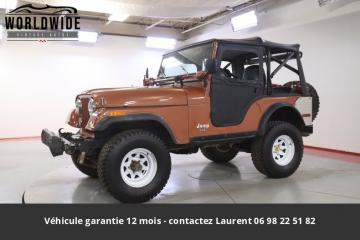 1975 Jeep CJ5 V8 Prix tout compris