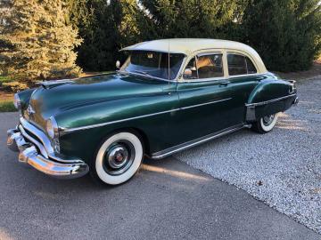 1950 Oldsmobile 88 303 ROCKET V8 195 Prix tout compris
