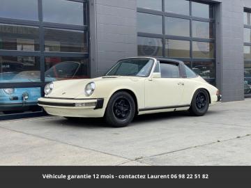 1975 Porsche 911 S six cylindres à plat 2,7L 1975 Prix tout compris  