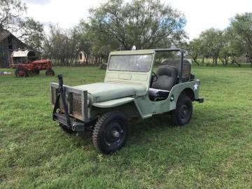 1951 Willys CJ Tres rare Jeep Running Neds Tlc Navy Tags 1951 Prix tout compris